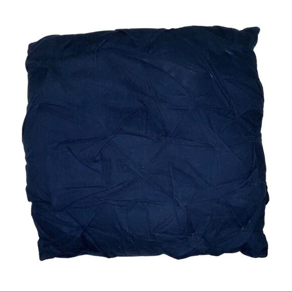 Blue Threshold Pillow Size 16x15 - Picture 1 of 2